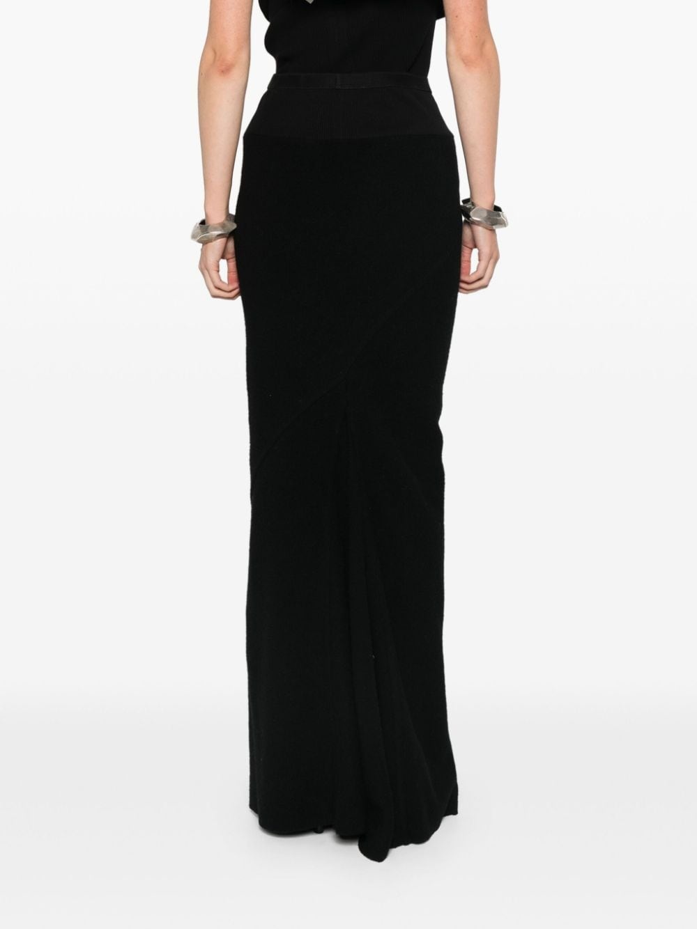 flared maxi skirt - 4