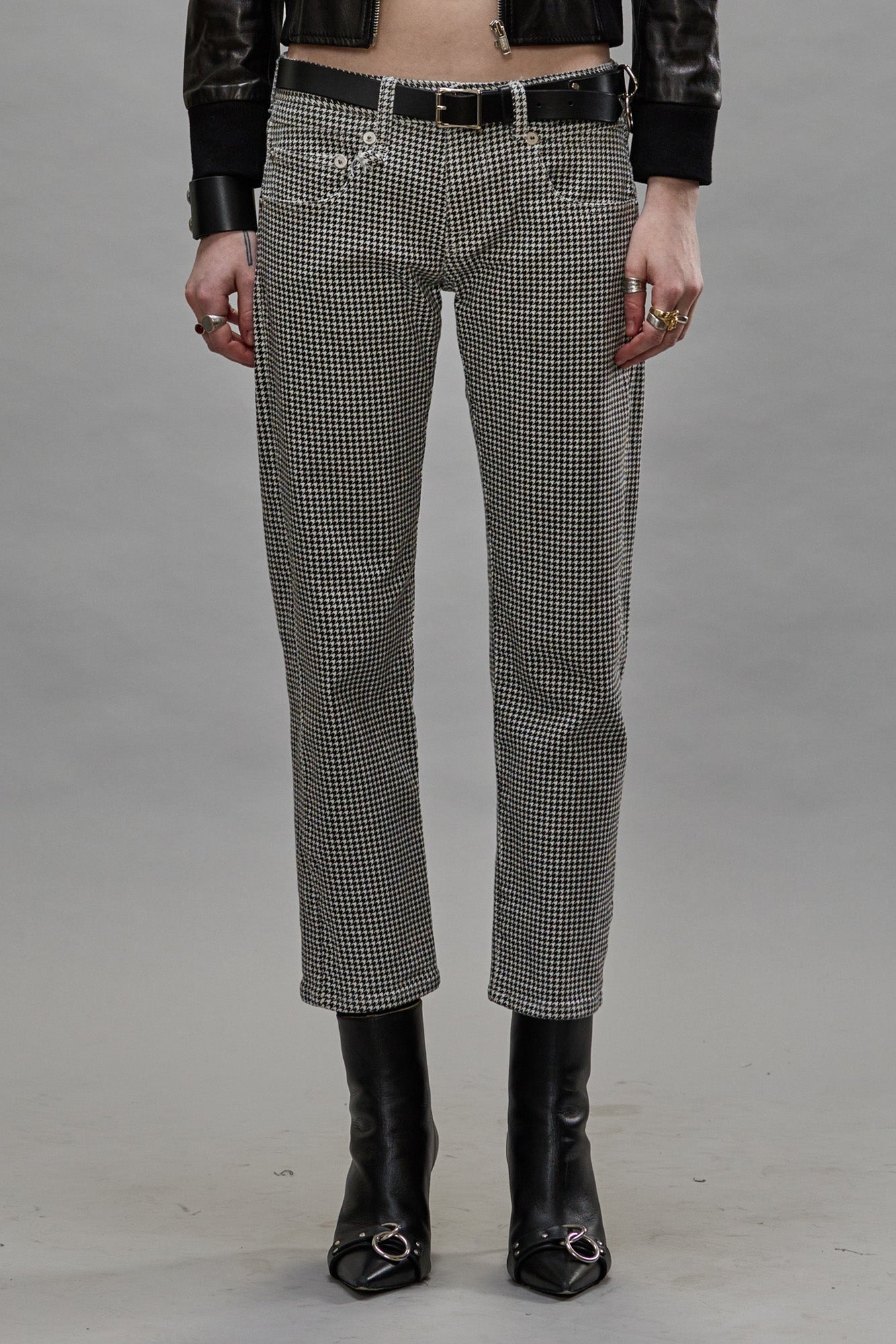 BOY STRAIGHT - PRINTED HOUNDSTOOTH - 3