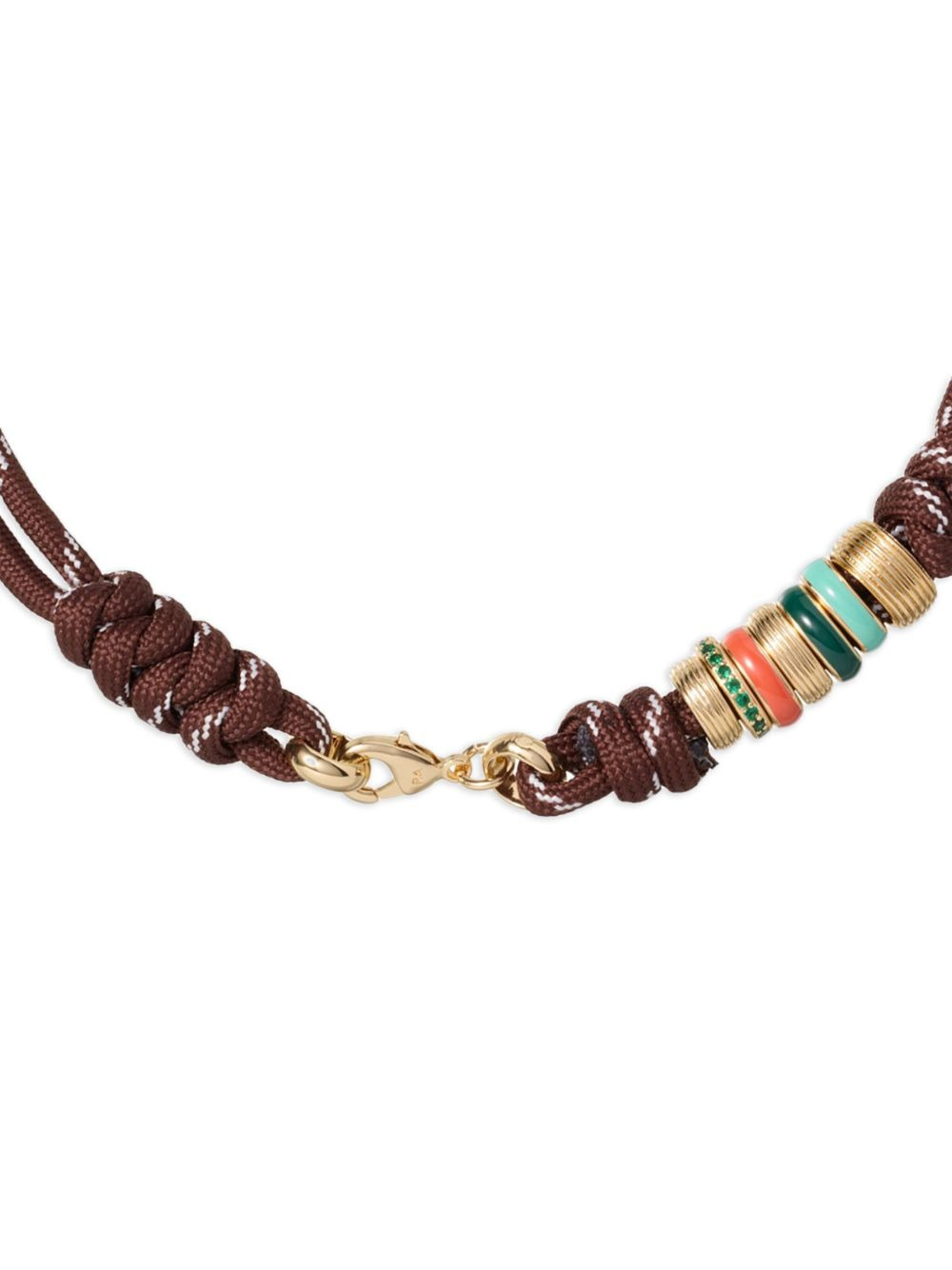 The Super Size Happy cord necklace - 2
