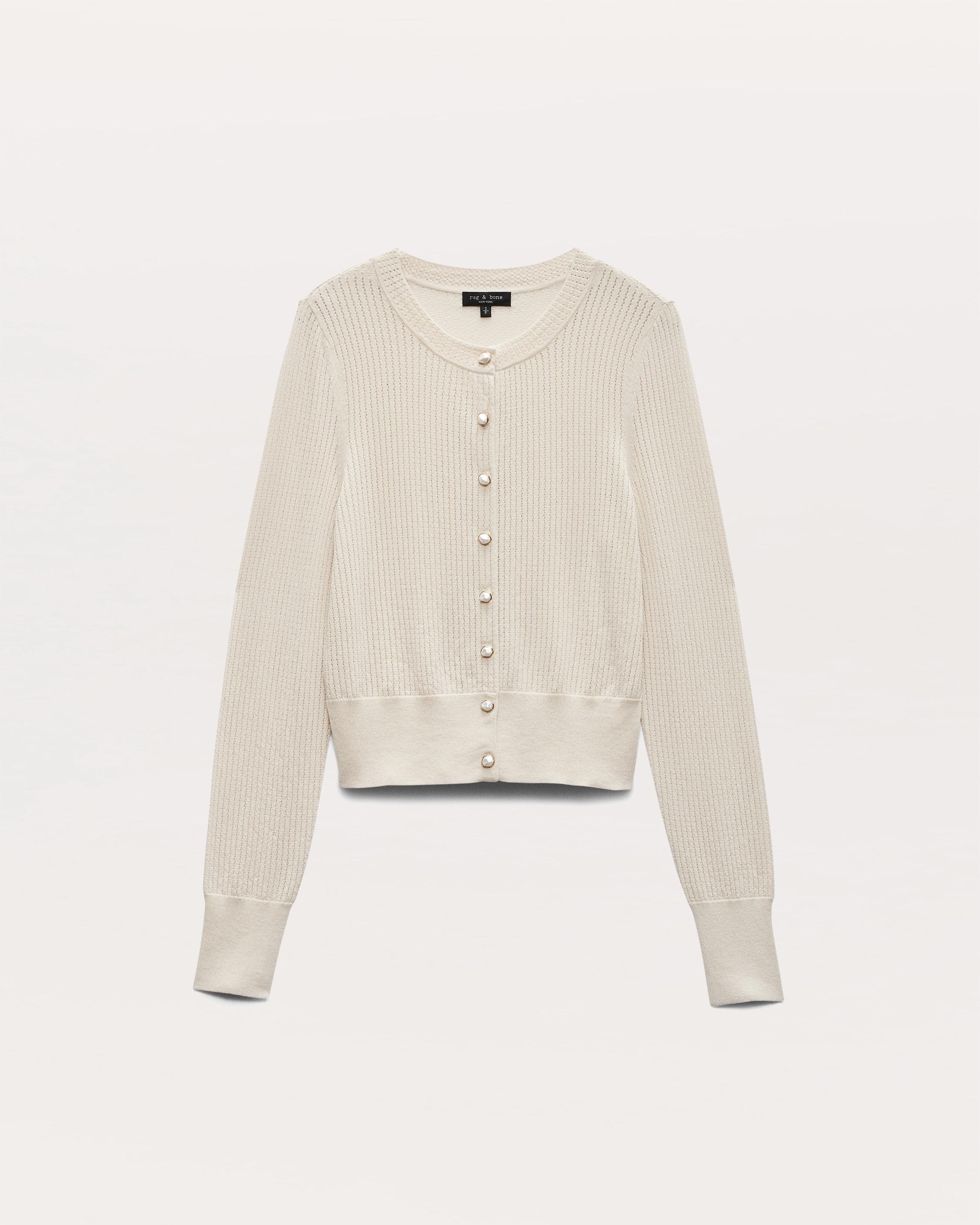 Molly Open-Knit Cardigan - 1