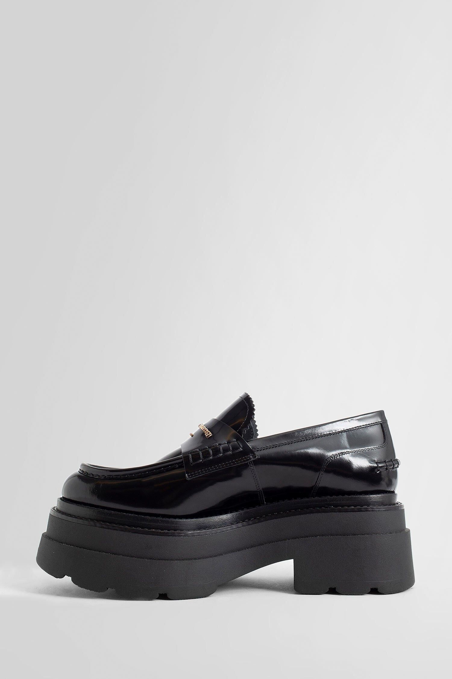 ALEXANDER WANG WOMAN BLACK LOAFERS - 4