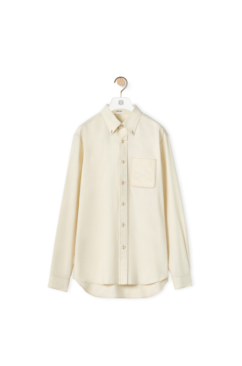 Anagram pocket shirt in cotton 1