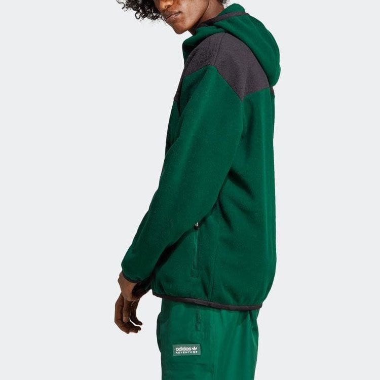 adidas Adventure FC Full Zip Polar Fleece Hoodie 'Green' IC2340 - 5