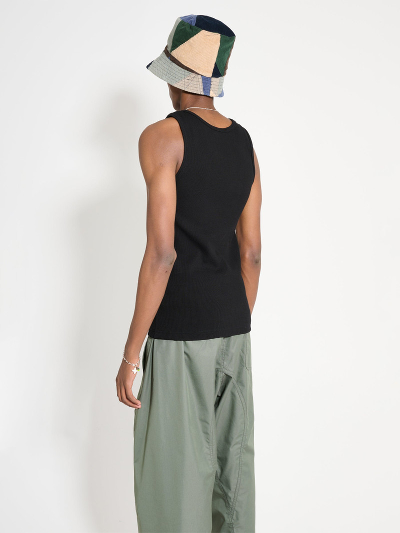 Comme Des Garçons JUNYA WATANABE MAN COTTON NYLON RIB KNIT BLACK outlook