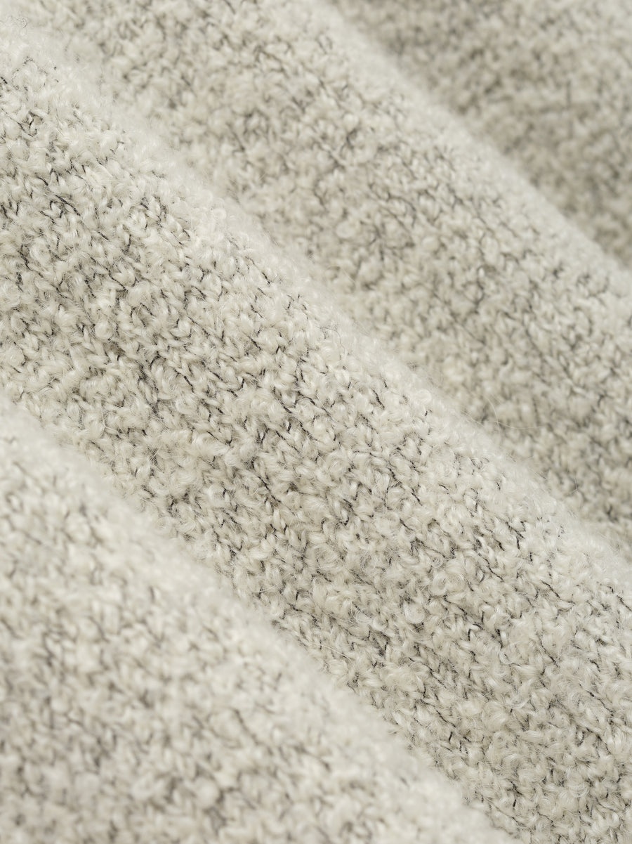 Wool Mohair V-Neck Sweater - 3