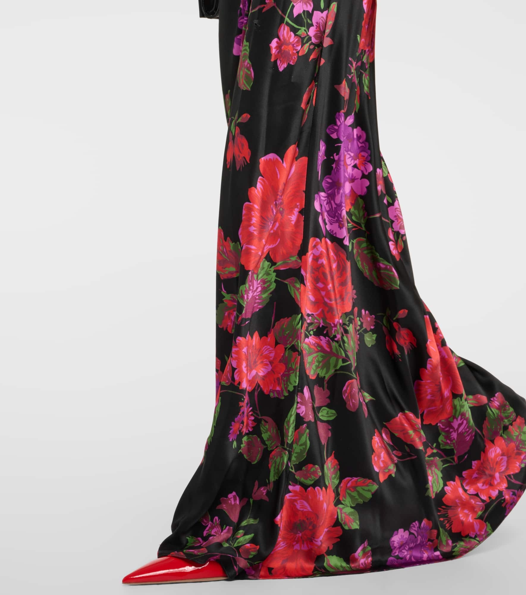 Tiered silk tulle gown - 5