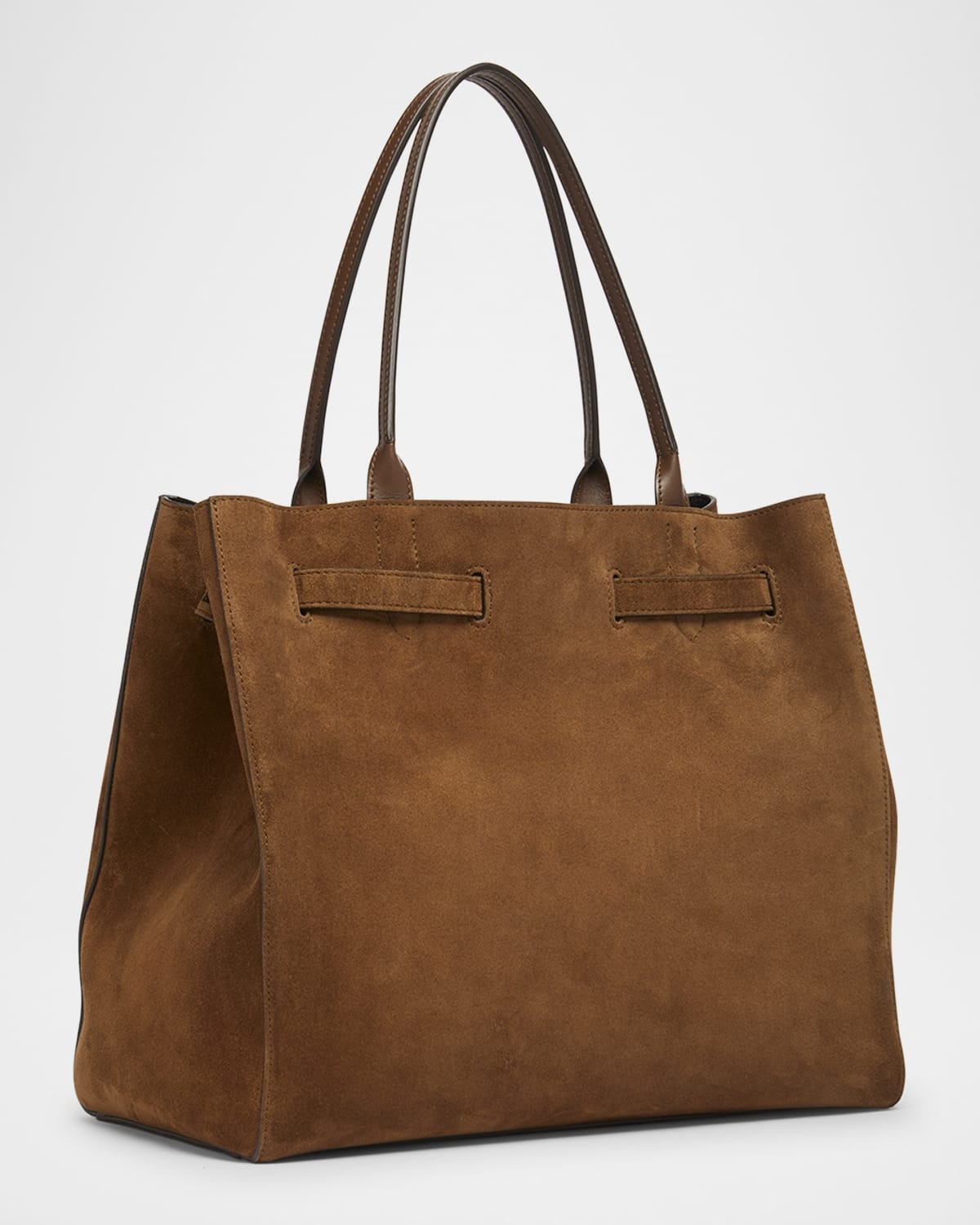 Audrey Large Tote Bag in Calfskin Suede - 3
