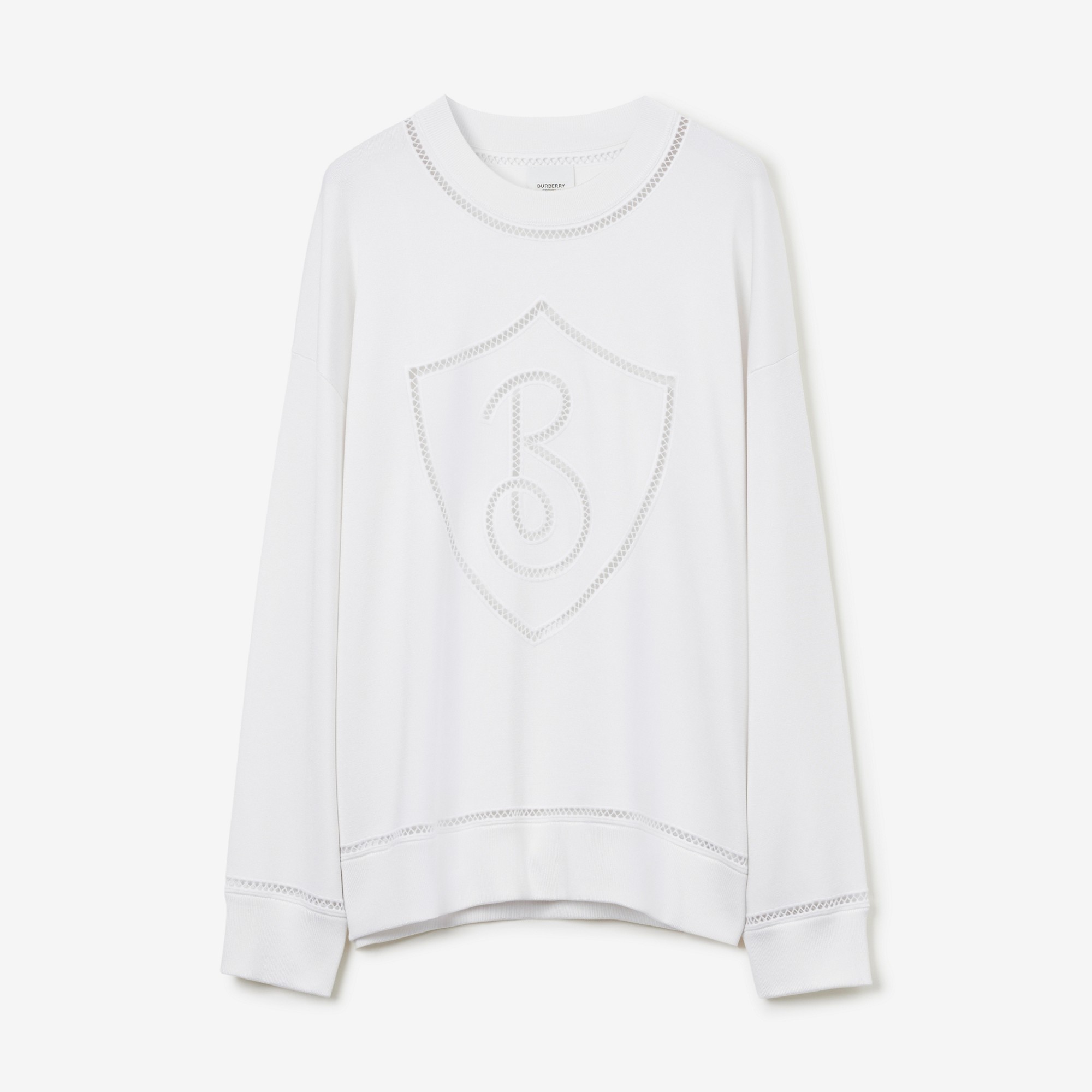 Letter Graphic Viscose Blend Sweater - 1