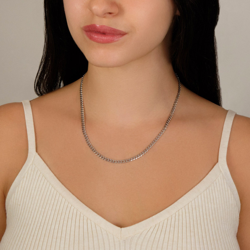 STONE AND STRAND Bold Curbside Necklace outlook