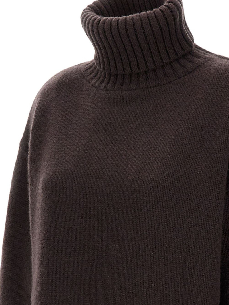 extreme cashmere turtleneck ribbed cashmere sweater outlook