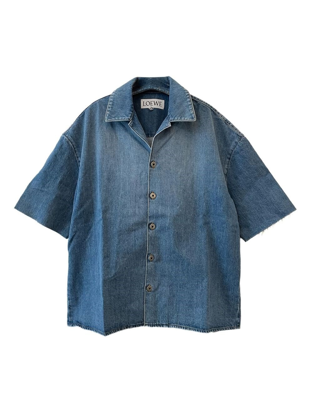 Anagram denim cotton shirt - 1