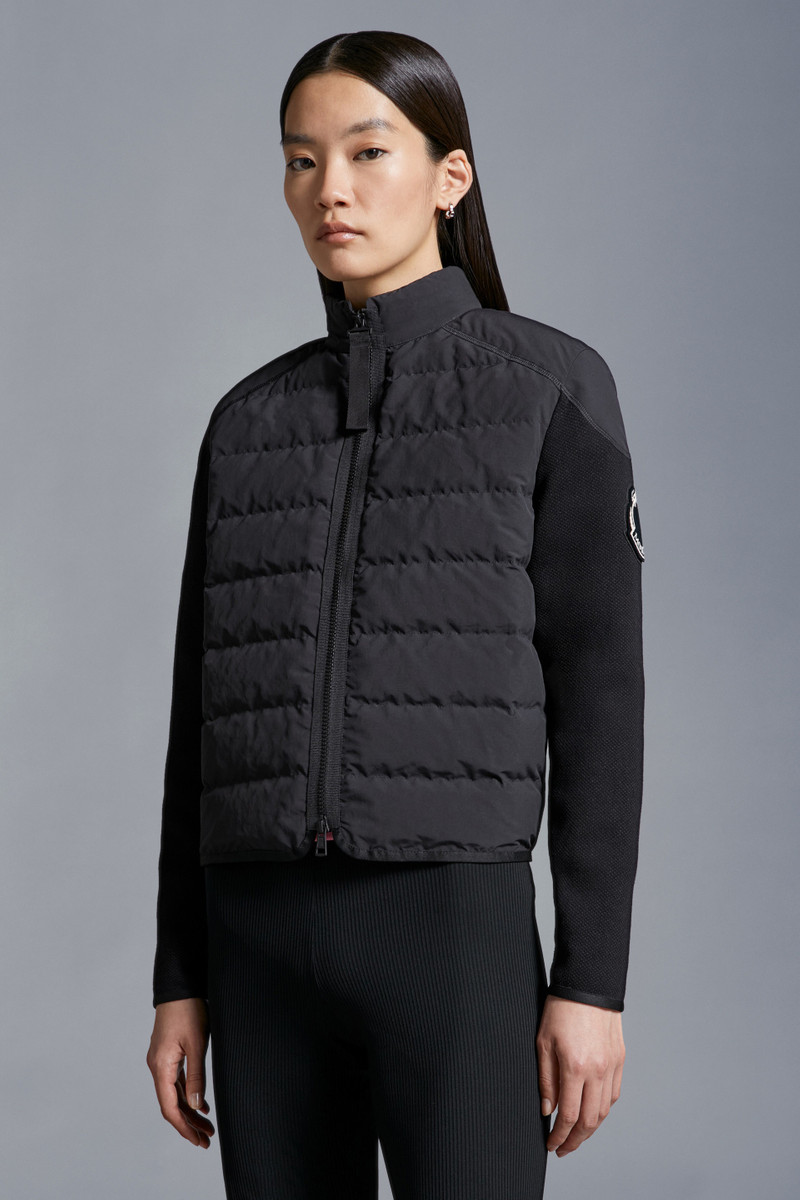 Padded Cotton Zip-Up Cardigan 3