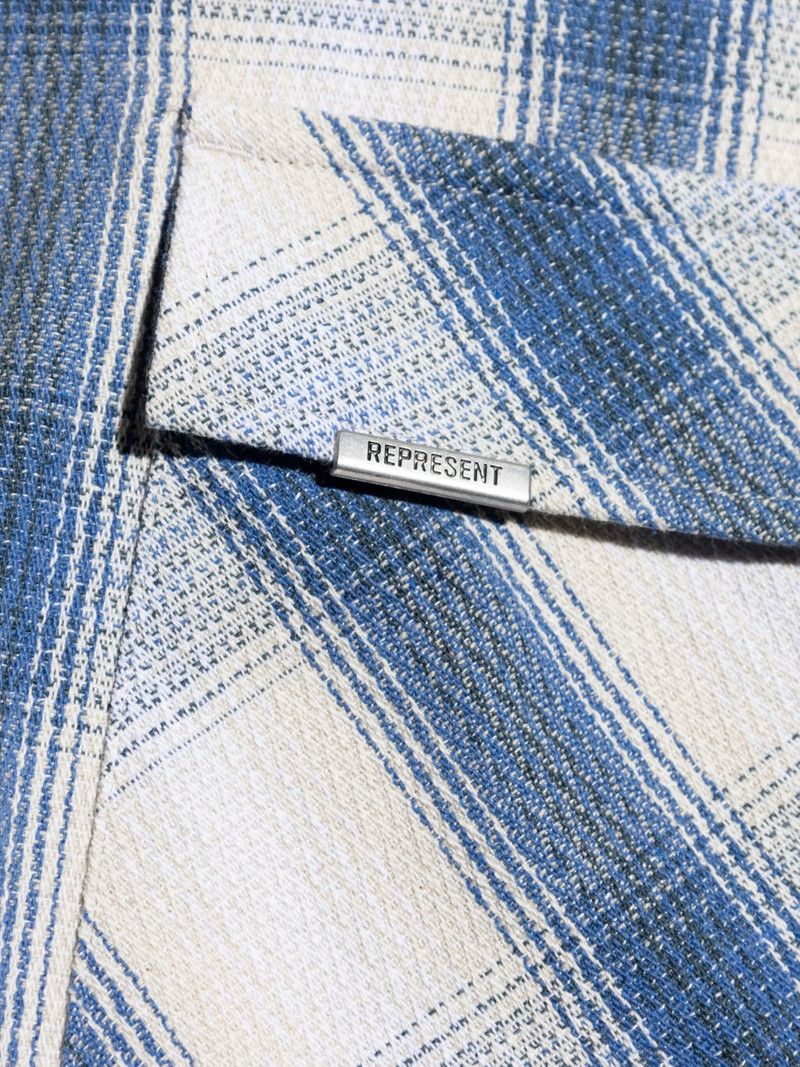 REPRESENT Checked Flannel Shirt outlook