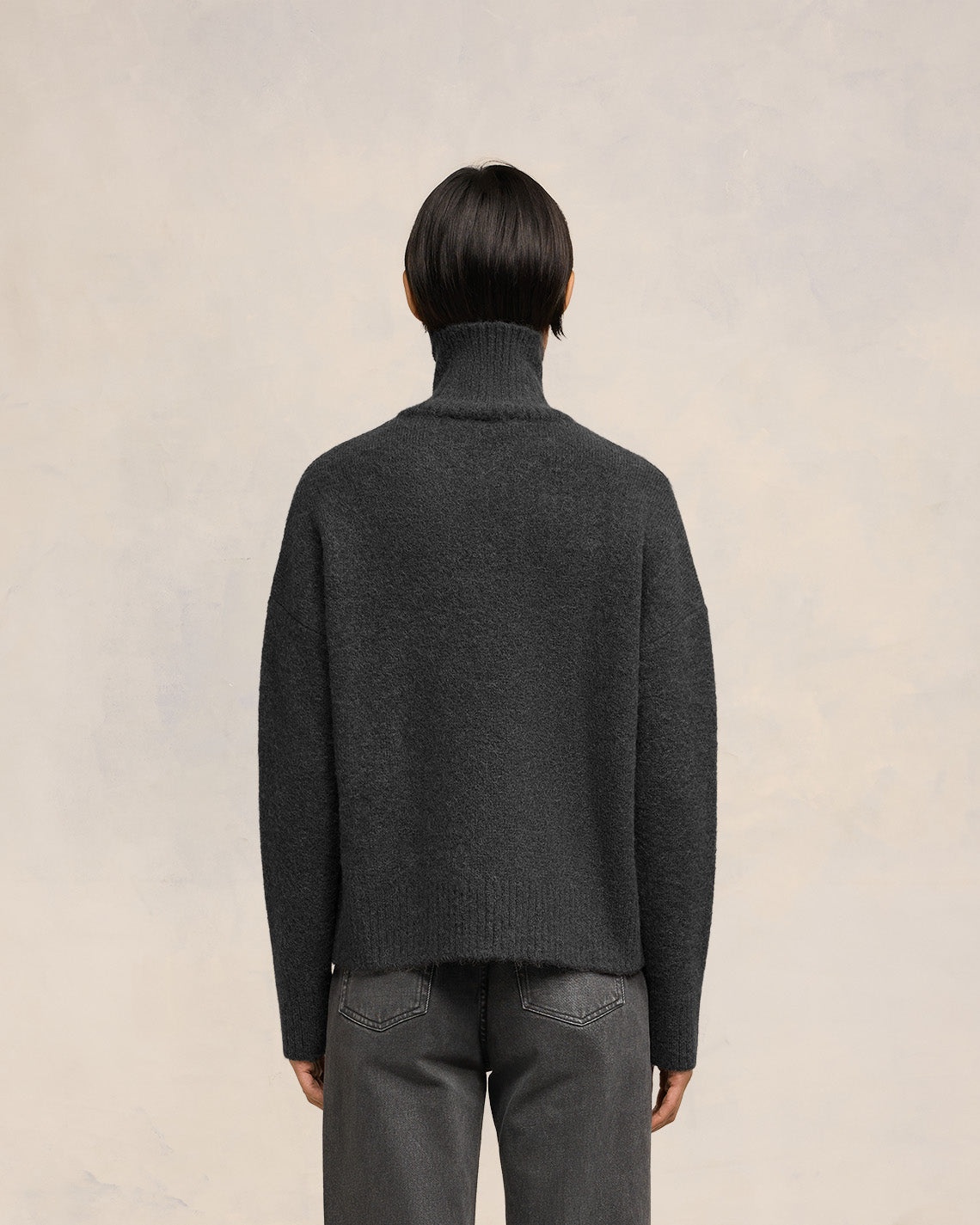 OFF-WHITE AMI DE COEUR FUNNEL NECK SWEATER - 5