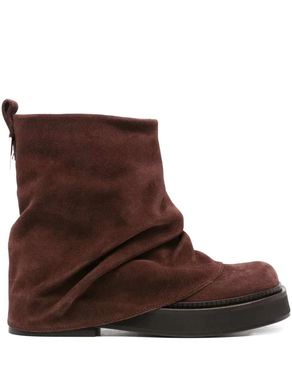 slouchy suede boots - 1