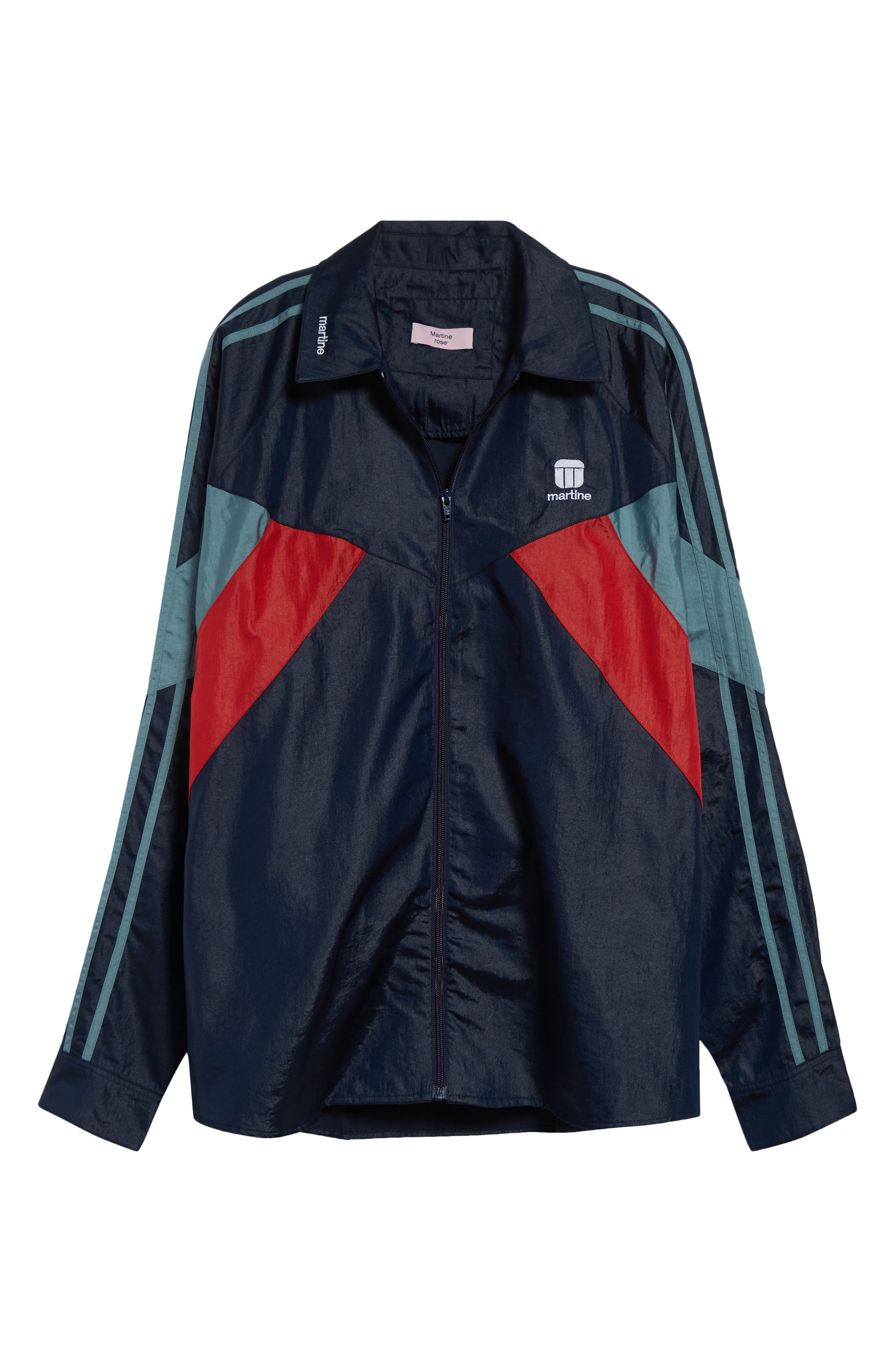 Martine Rose Shirt Track Jacket in Blue Navy at Nordstrom - 7