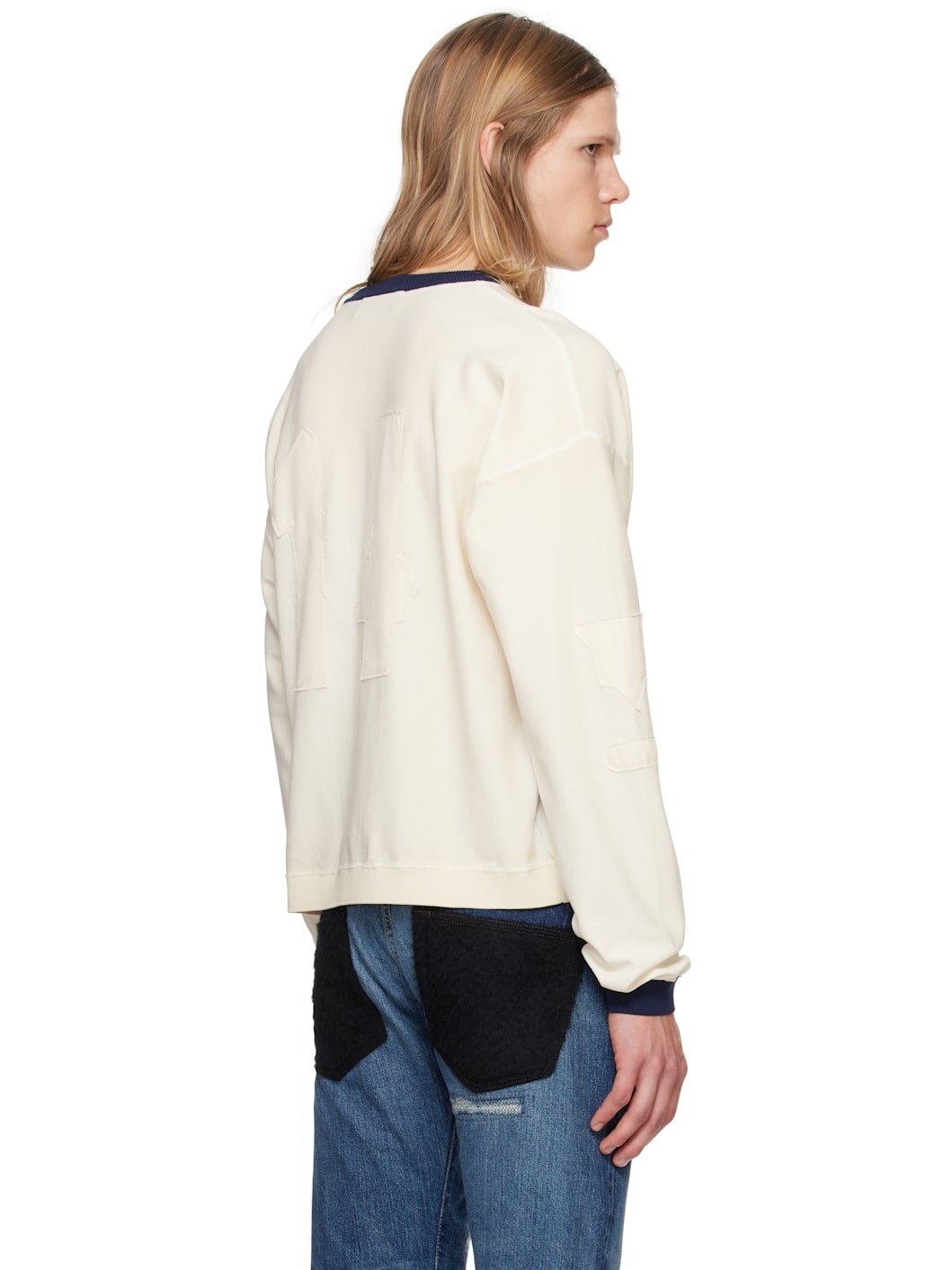 【関税込み】424 ホワイト Soccer スウェットシャツ 424 White Soccer Sweatshirt | REVERSIBLE