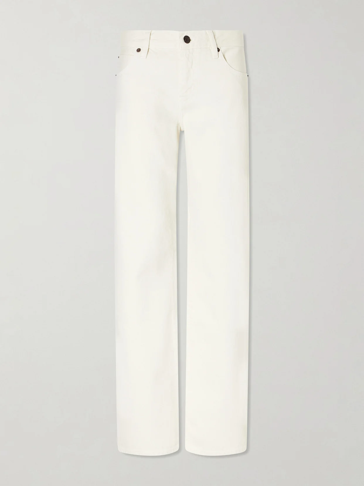 The Lowkey Low-rise Straight-leg Jeans - 1