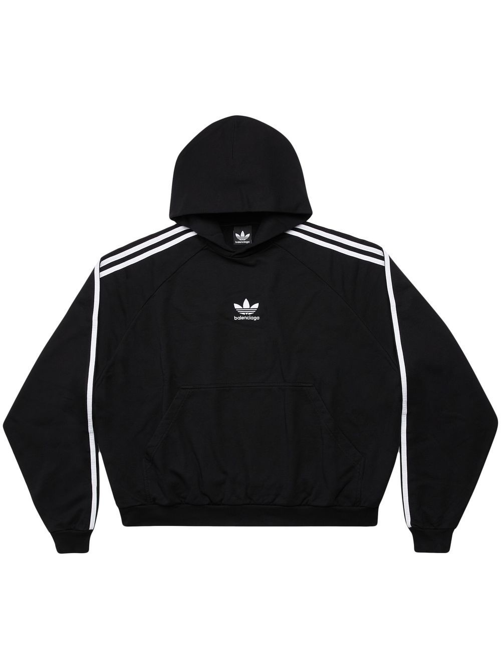 large-fit cotton hoodie - 1