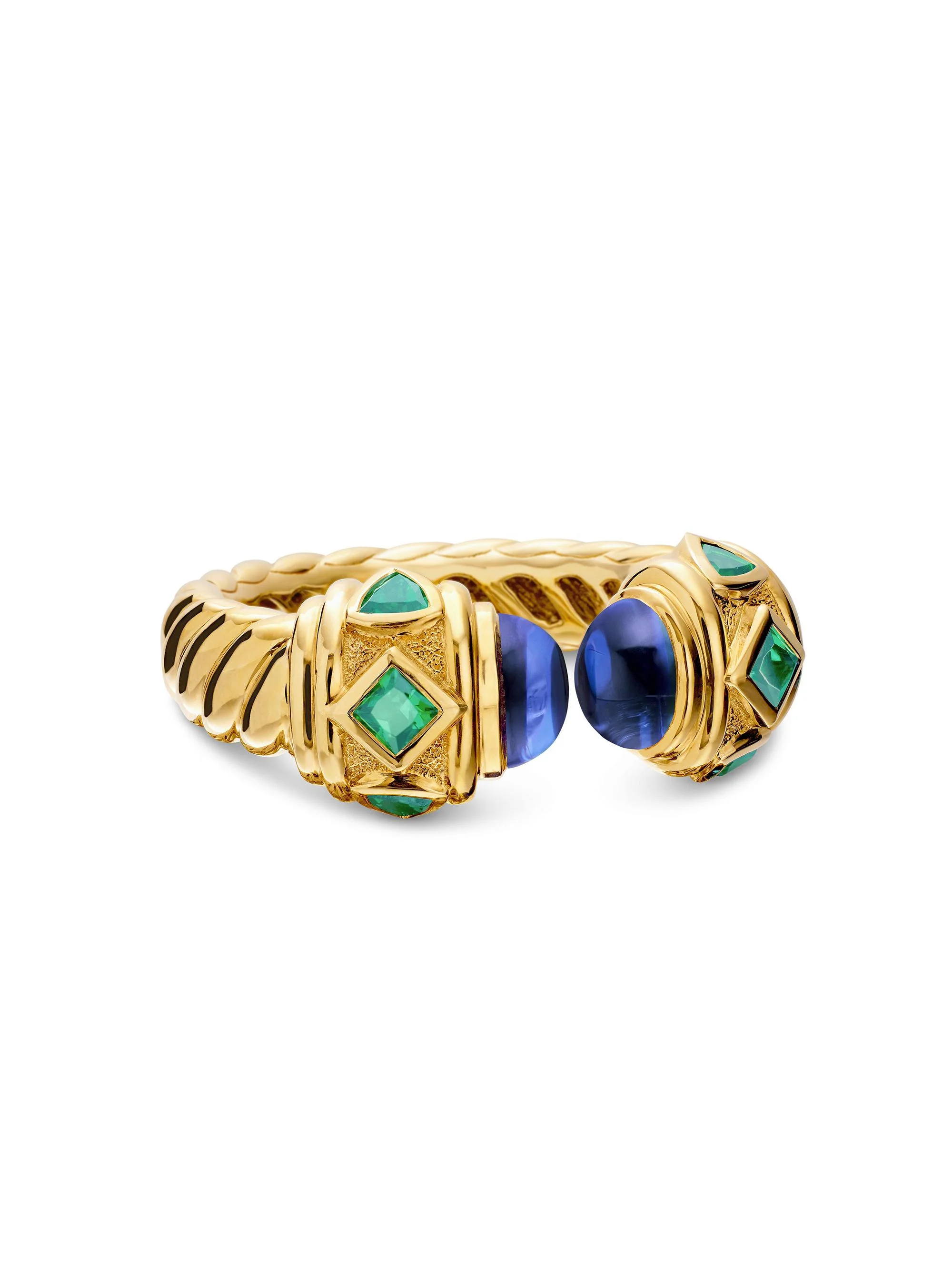 Women's Renaissance Color Ring in 18K Yellow Gold - Tanzanite - 1