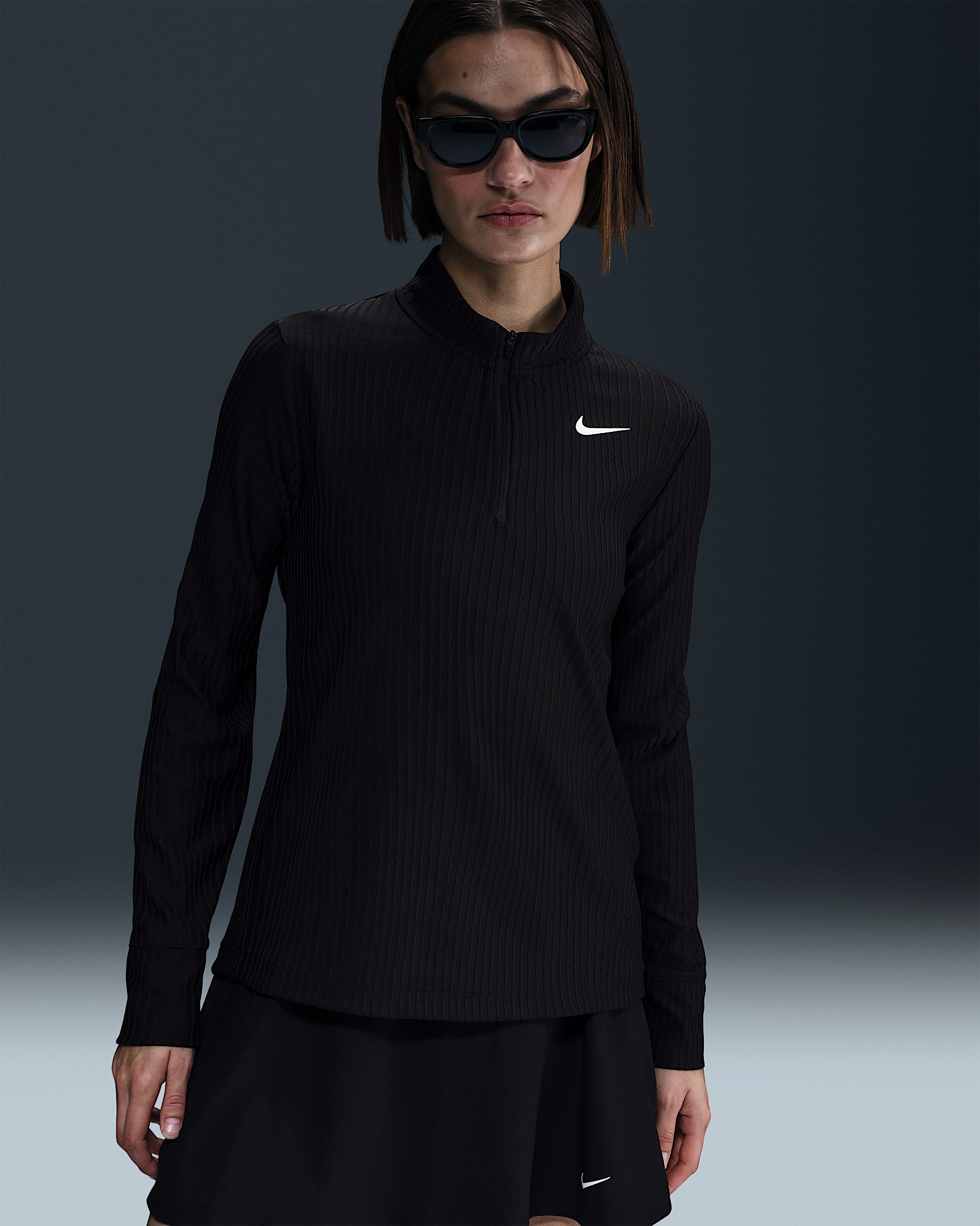 Nike Tour Women's Dri-FIT ADV 1/2-Zip Golf Top - 6