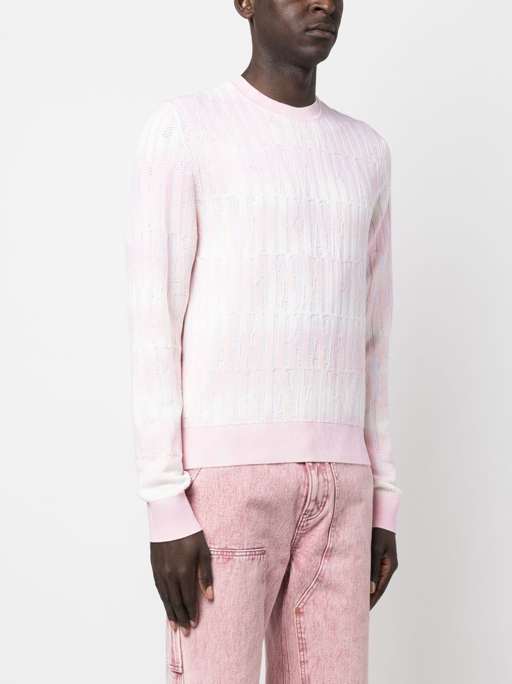Repeat knitted jumper - 3