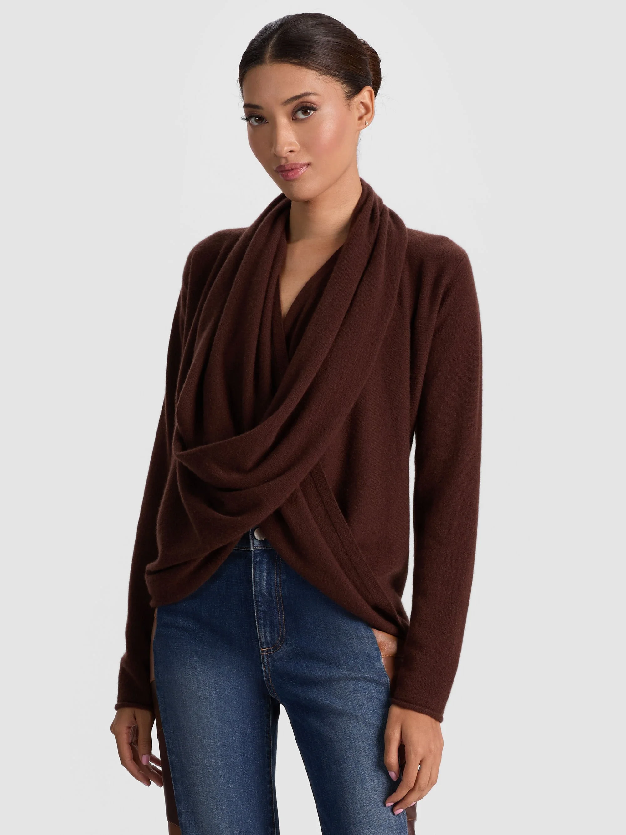 JULES DRAPED PULLOVER - 1