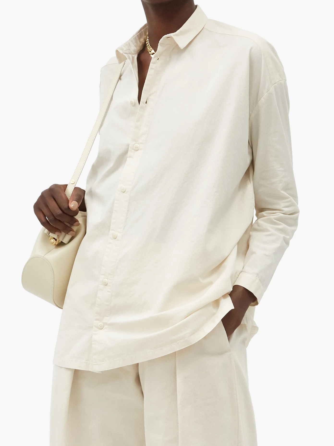 The Draughtsman cotton-calico shirt - 2