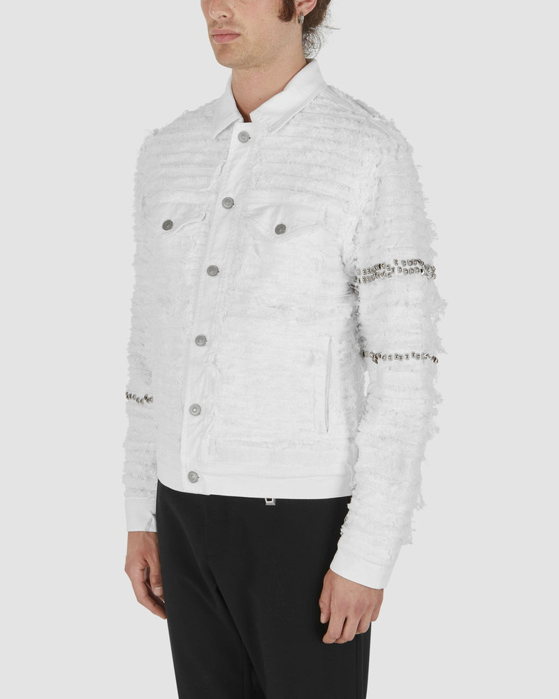 STUDDED DENIM JACKET BLACKMEANS 3