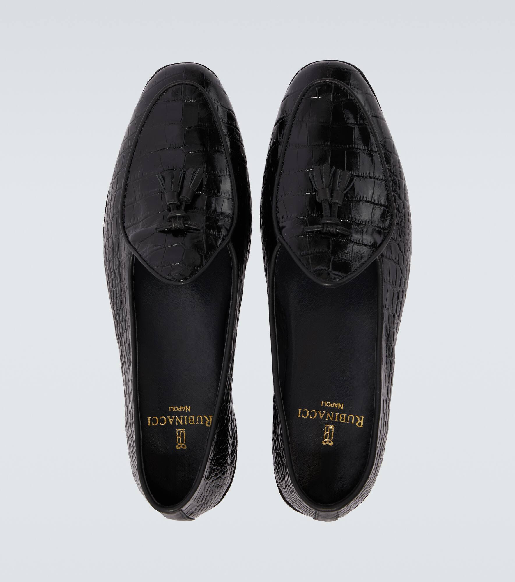 Marphy Loira croc-effect leather loafers - 4