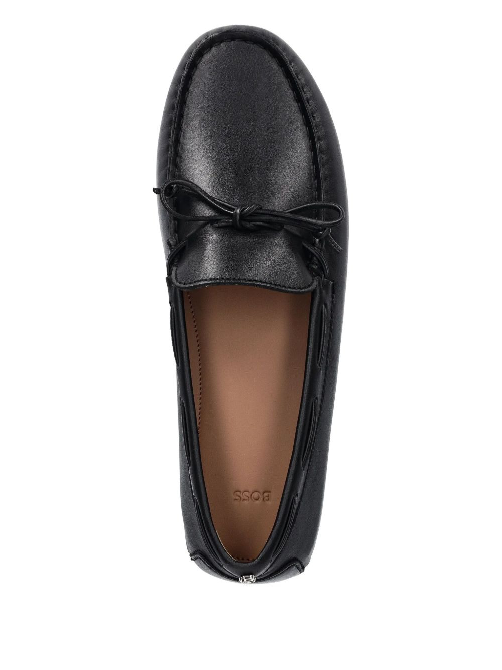 bow-detail loafers - 3
