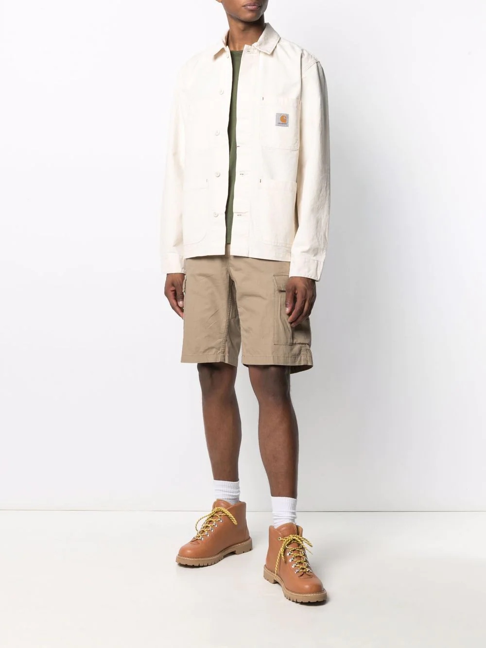 knee-length cargo shorts - 2