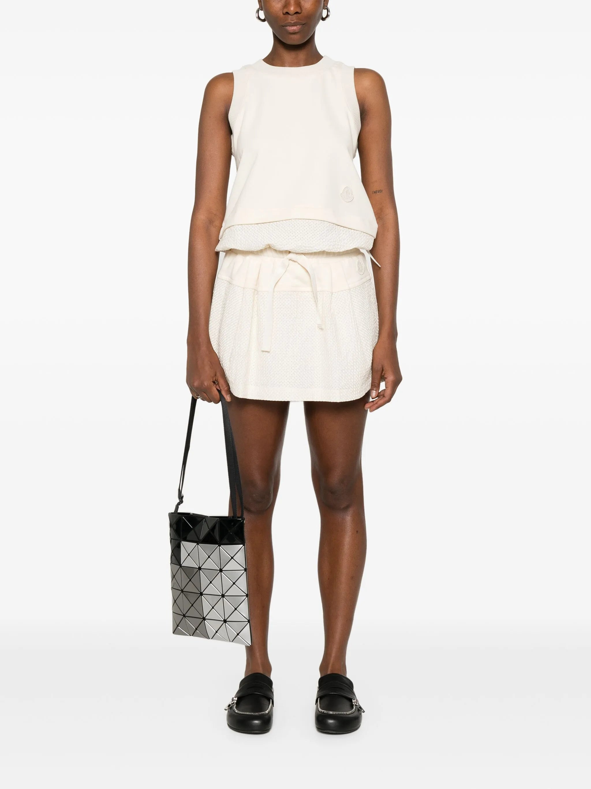 textured mini skirt - 2