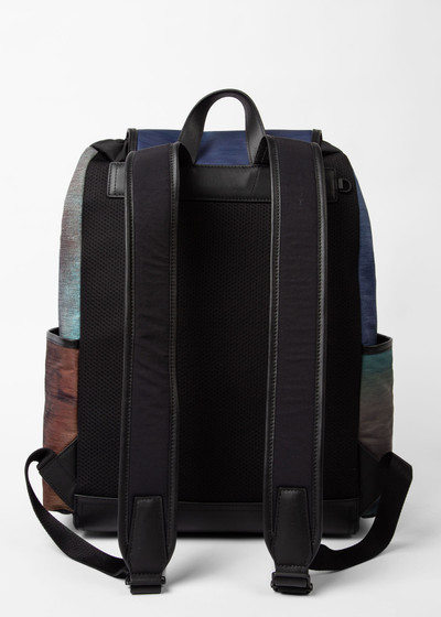 Paul Smith Recycled-Polyester 'Abstract' Backpack outlook