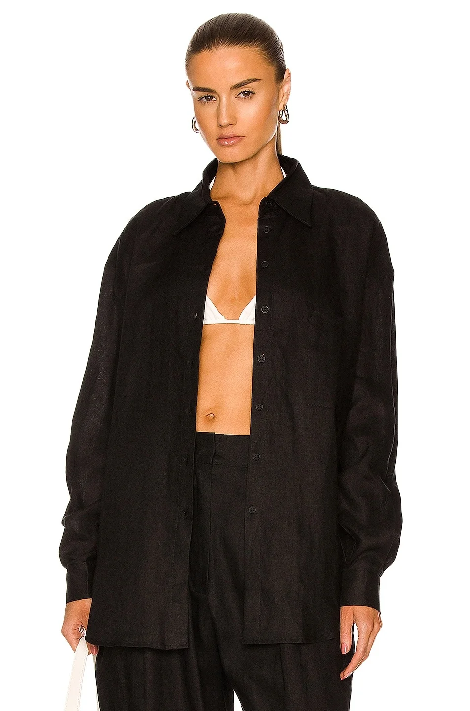 Linen Woven Shirt - 1