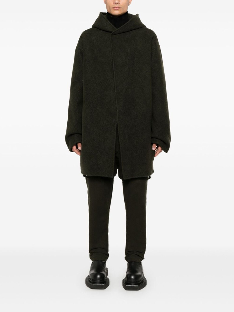 Rick Owens cashmere coat outlook