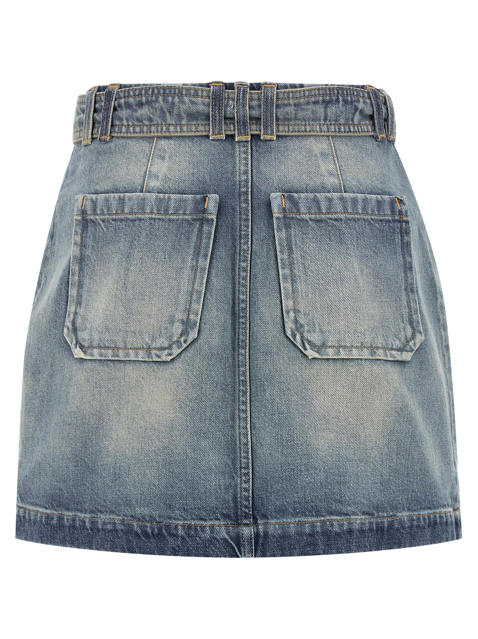 Balmain Women Cargo Pocket Skirt - 2