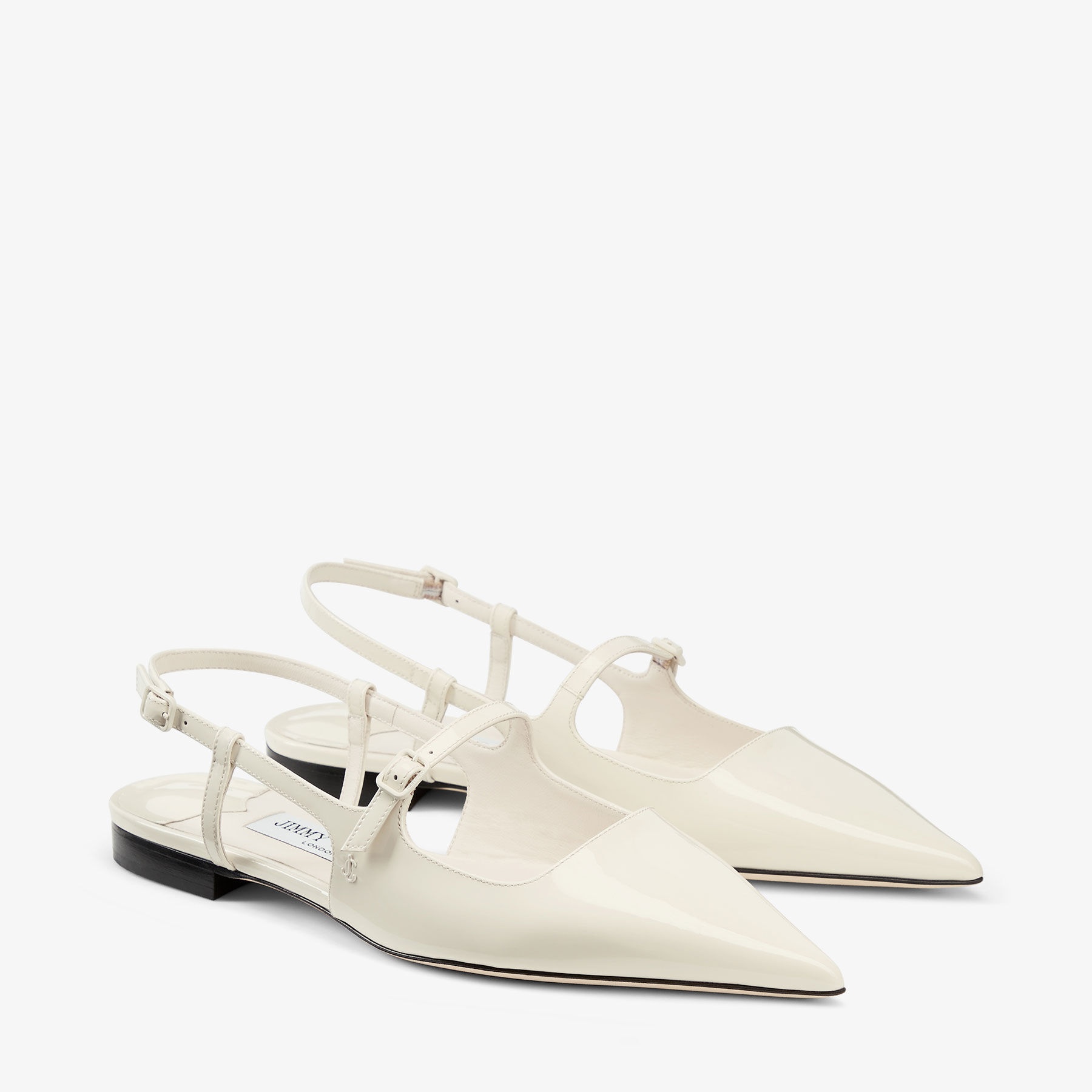 Didi Flat
Latte Patent Leather Flats - 3