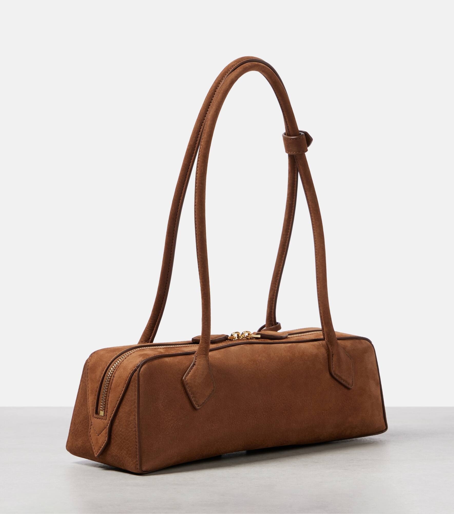 Le Teckel suede shoulder bag - 4