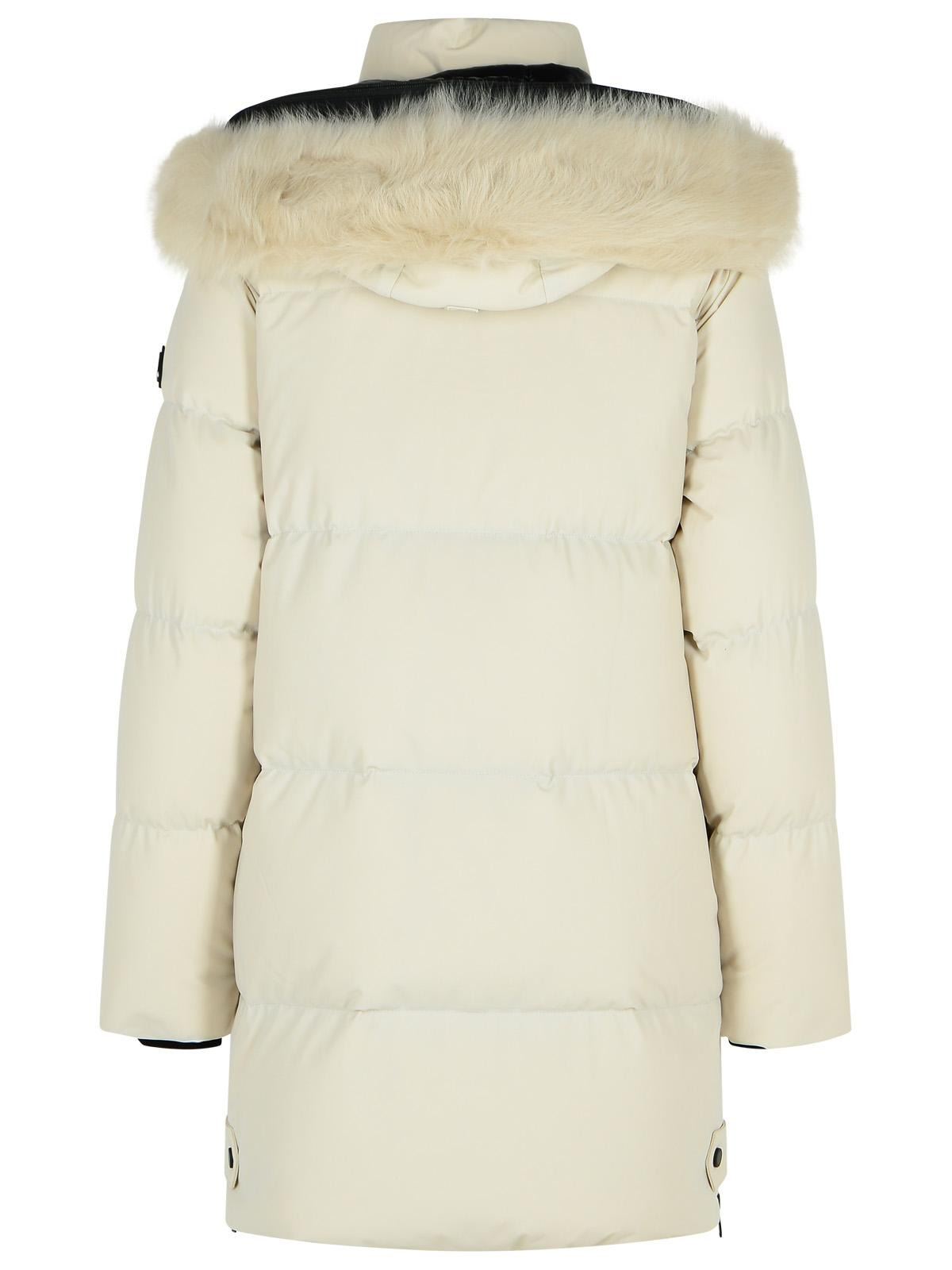 Moose Knuckles 'Chelia 3Q' Ivory Polyamide Blend Down Jacket Women - 3