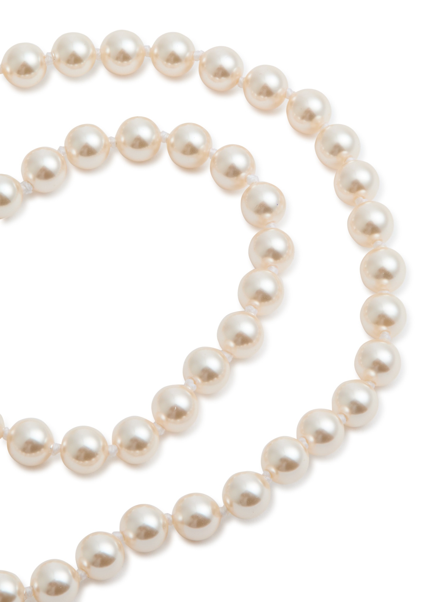 Sheryl faux pearl necklace - 4