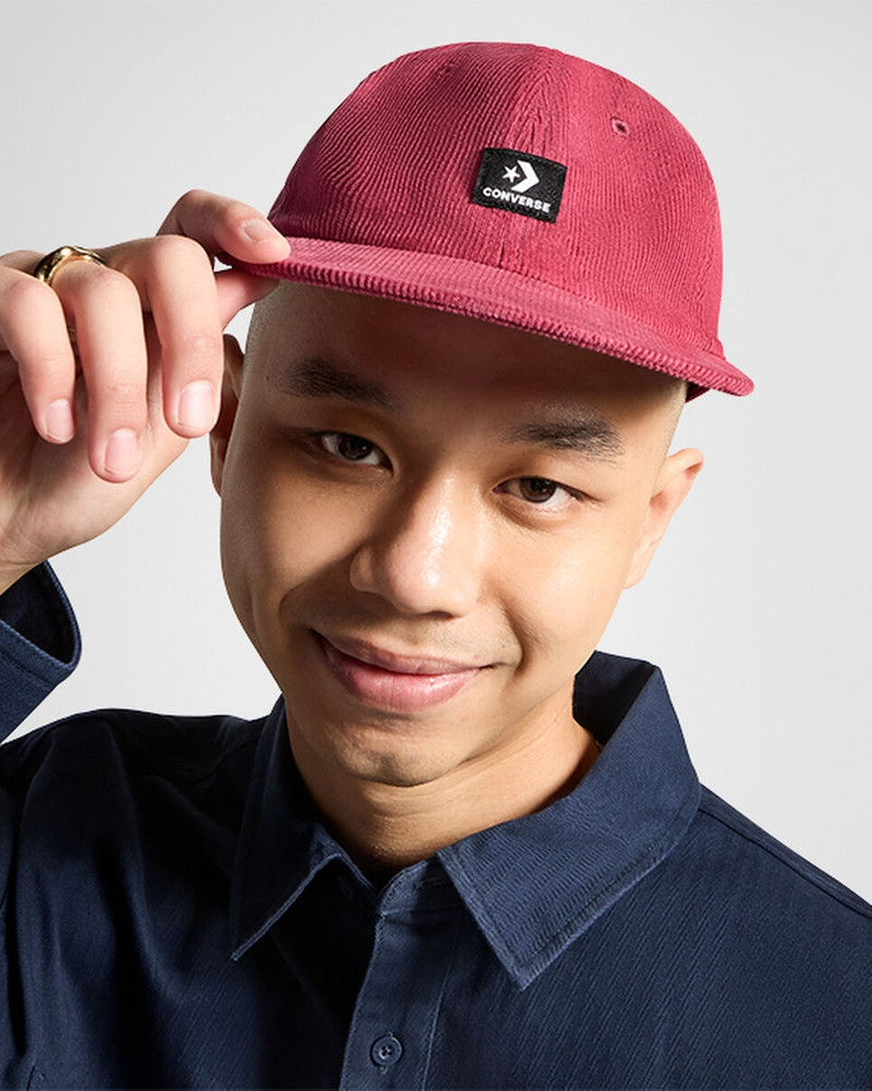 Converse Corduroy and Herringbone Baseball Cap outlook