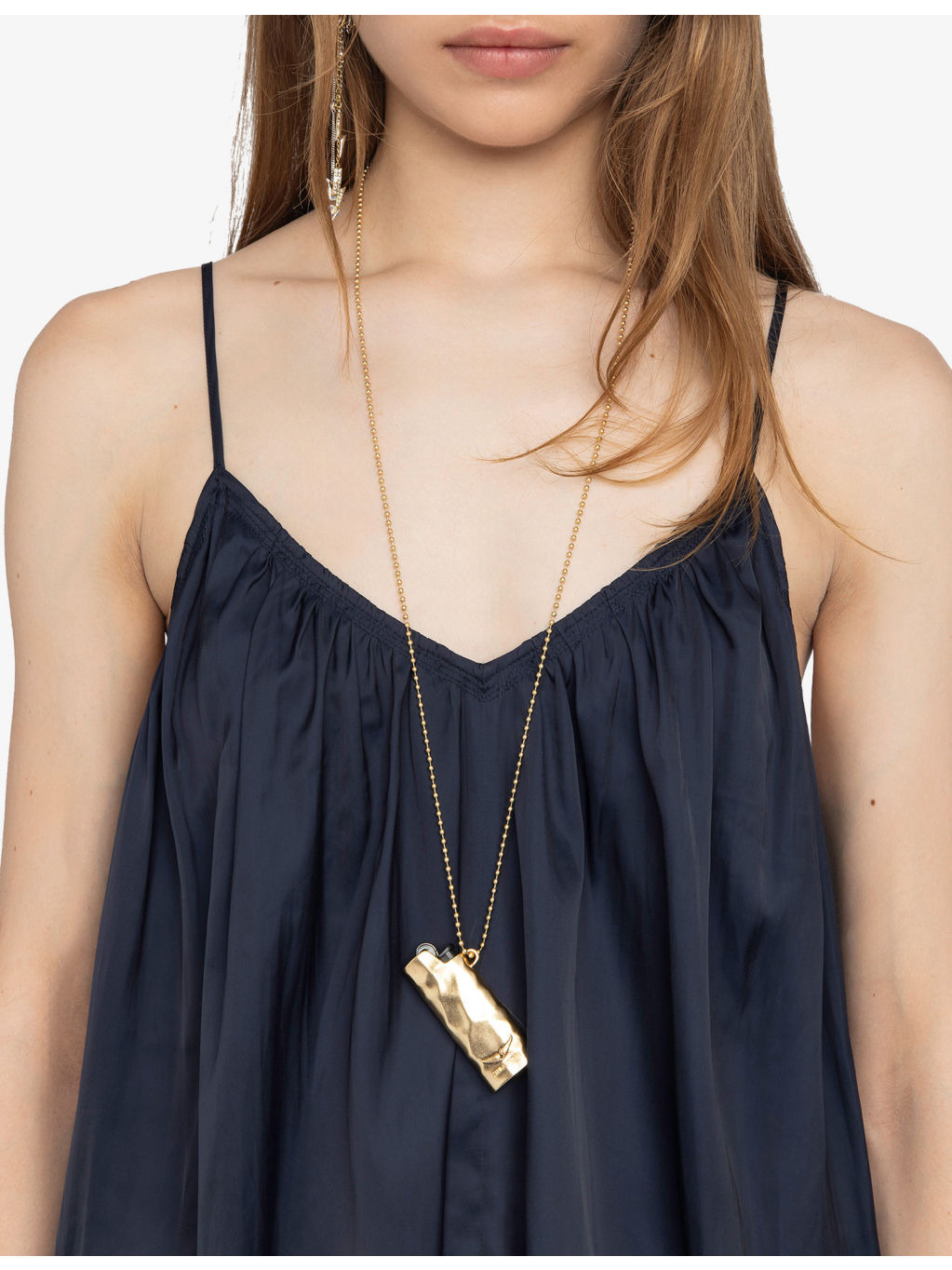 Cym V-Neck Satin Cami Top - 5
