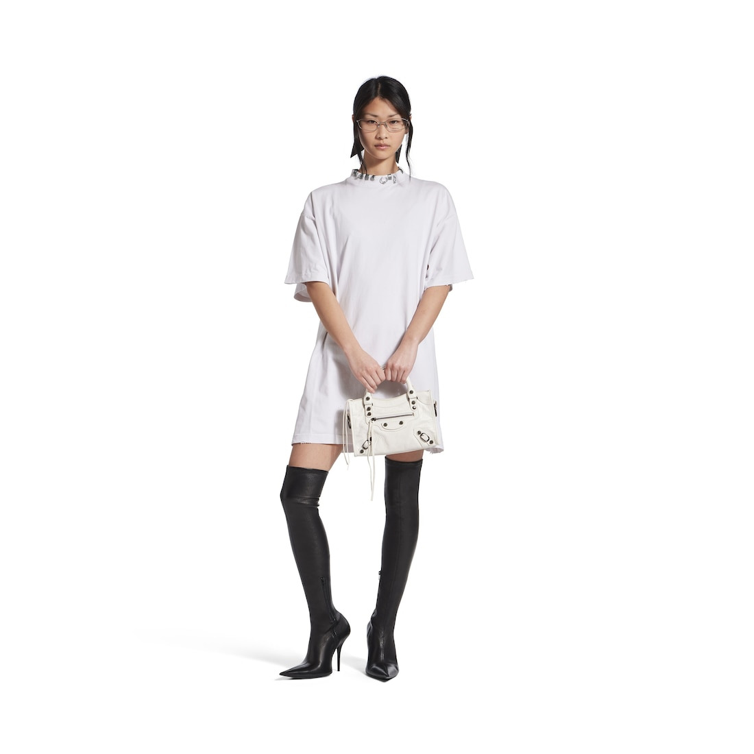Women's Le City Mini Bag  in White - 7