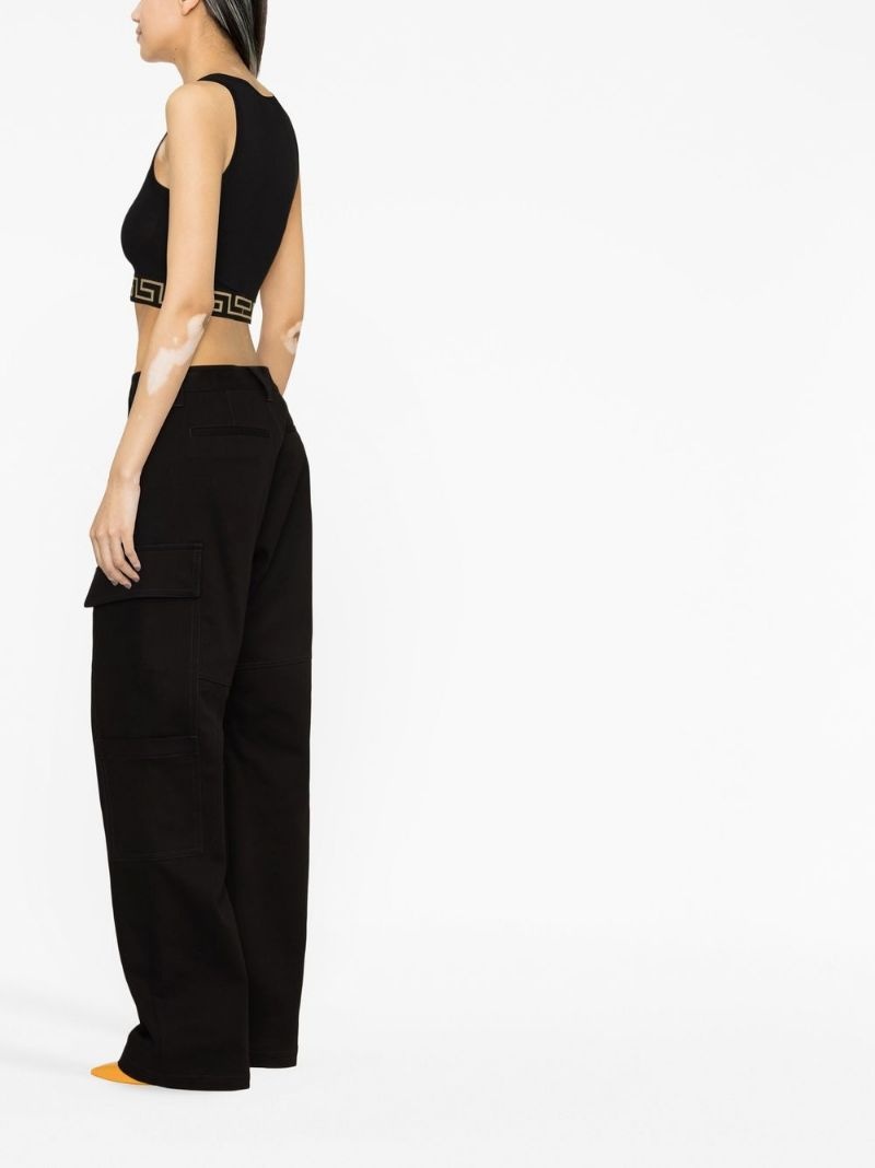 Greca Border crop top - 3