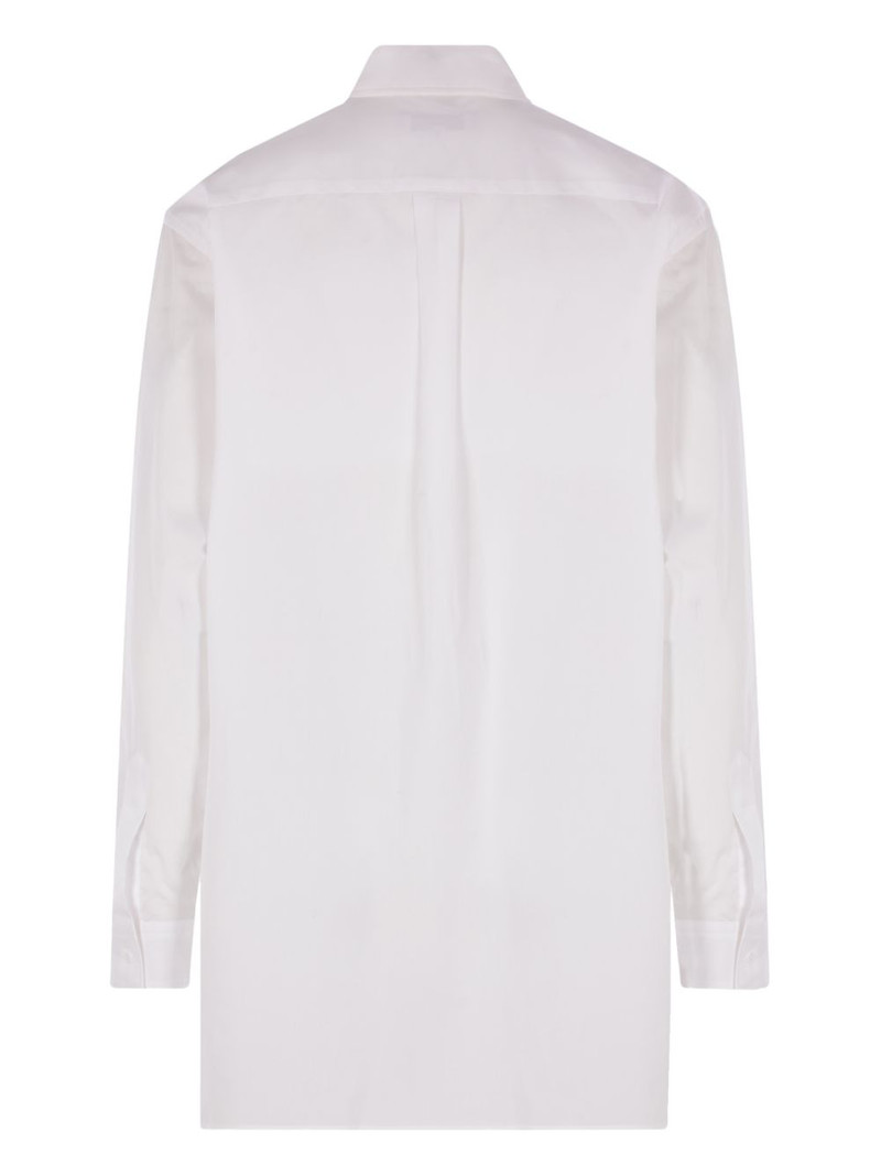 Yohji Yamamoto chest-pocket cotton shirt outlook