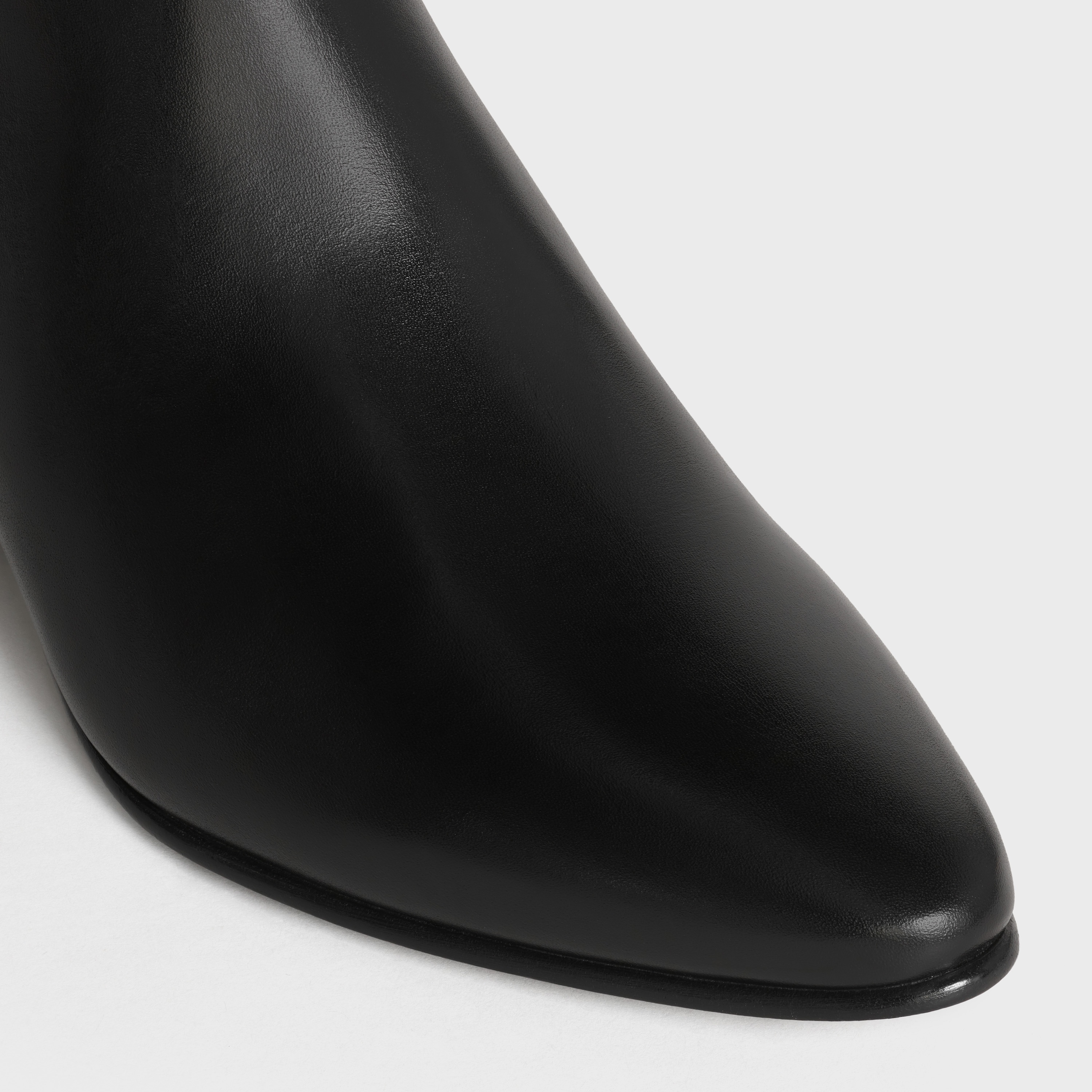 Celine Jacno Zipped Boot in Shiny calfskin - 4