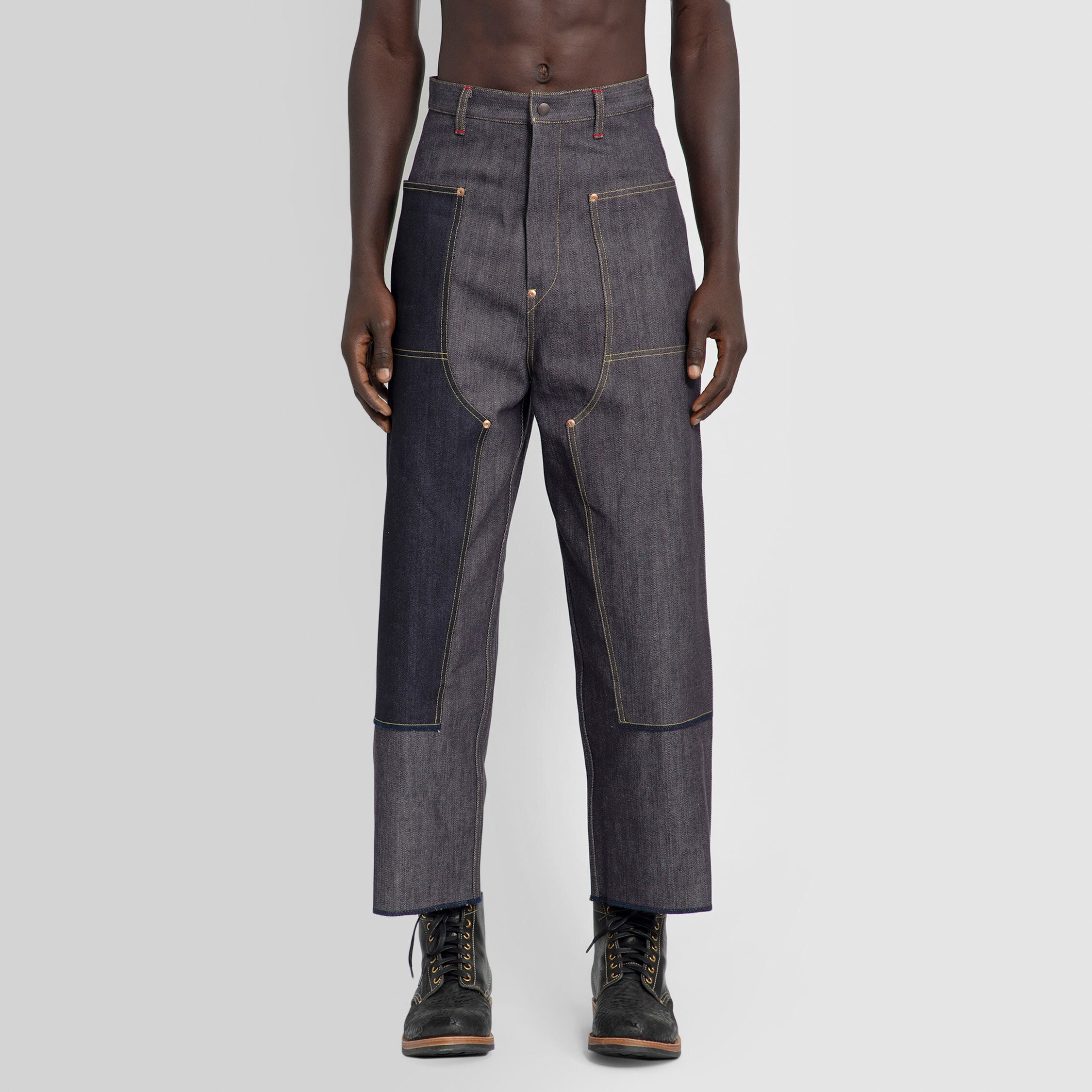 KAPITAL MAN BLUE JEANS - 6
