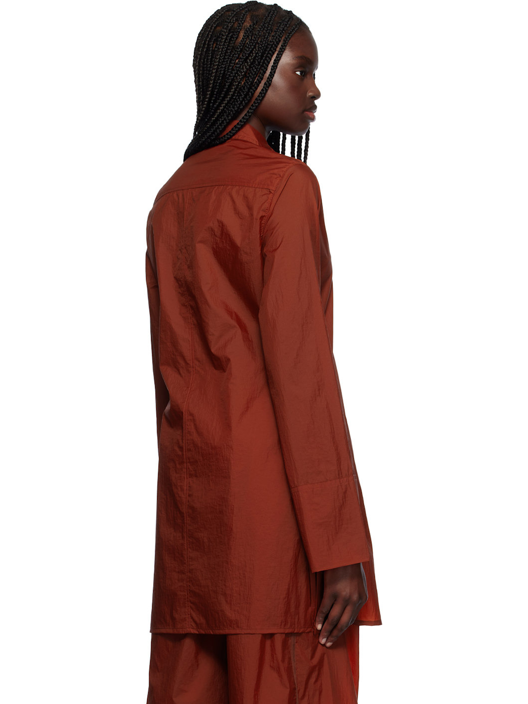Red Jill Nylon Shirt - 3