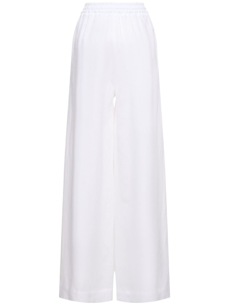 Graisen Solaire linen wide pants - 3